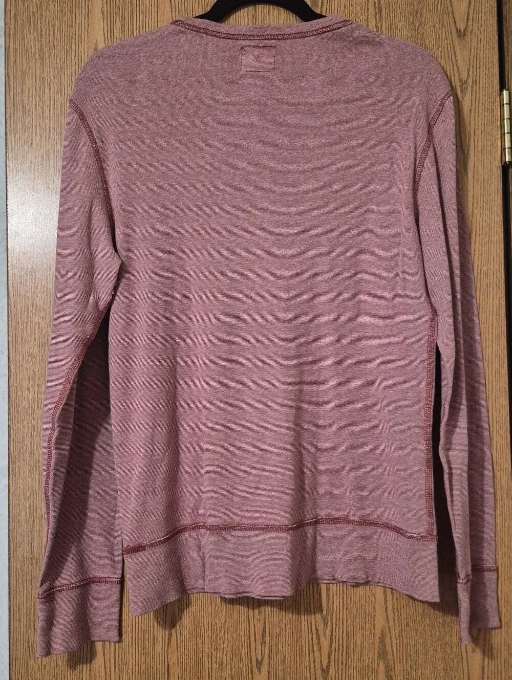 J. Crew Mauve Long Sleeve Crewneck Shirt Size Medium